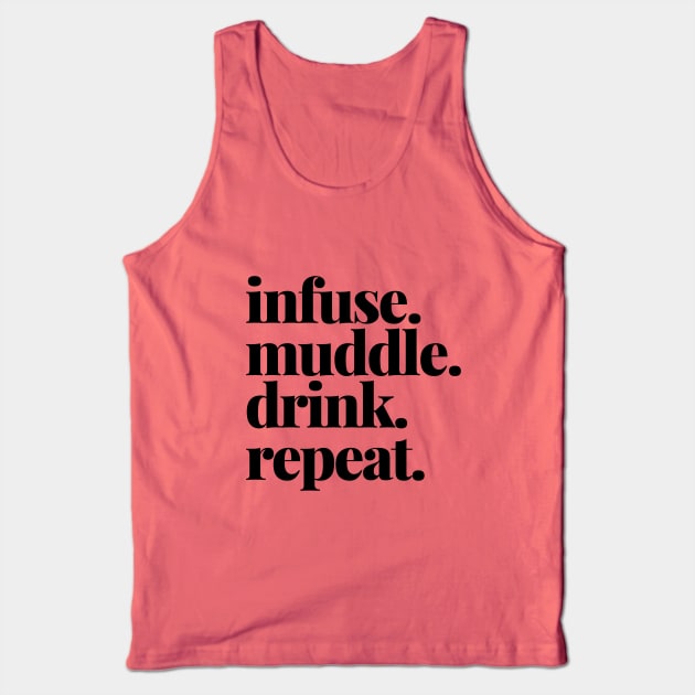 Repeat Tank Top by Feastinthyme